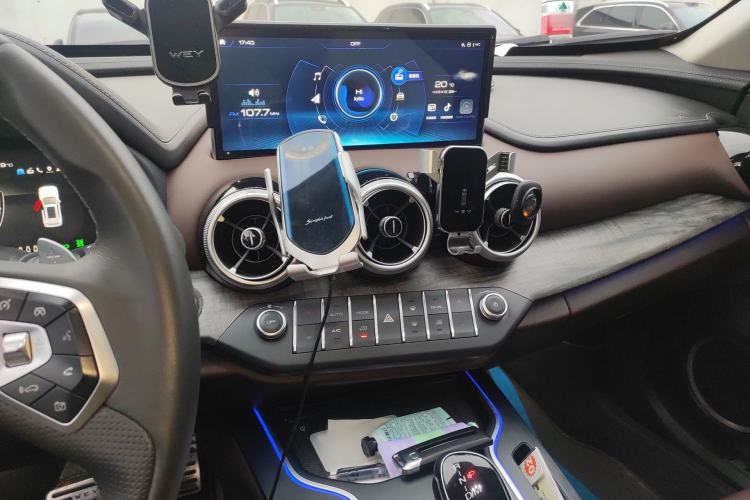 Used Wey VV7 2020 2.0T Flagship Edition Audio And AC Panel