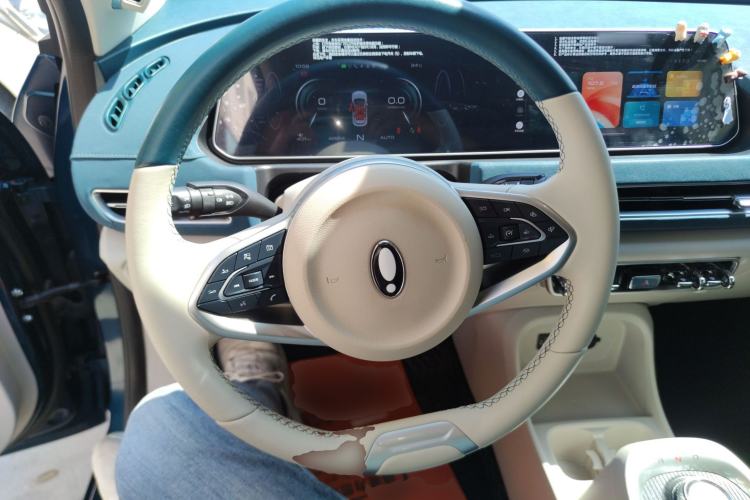 Used ORA Good Cat 2021 400km Standard Range Athena Edition Lithium Iron Phosphate Steering Wheel