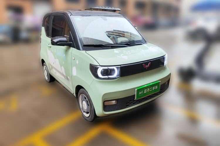 Used Wuling Hongguang MINIEV 2022 Macaron Premium Model – Lithium Iron Phosphate Front Right 45 Deg