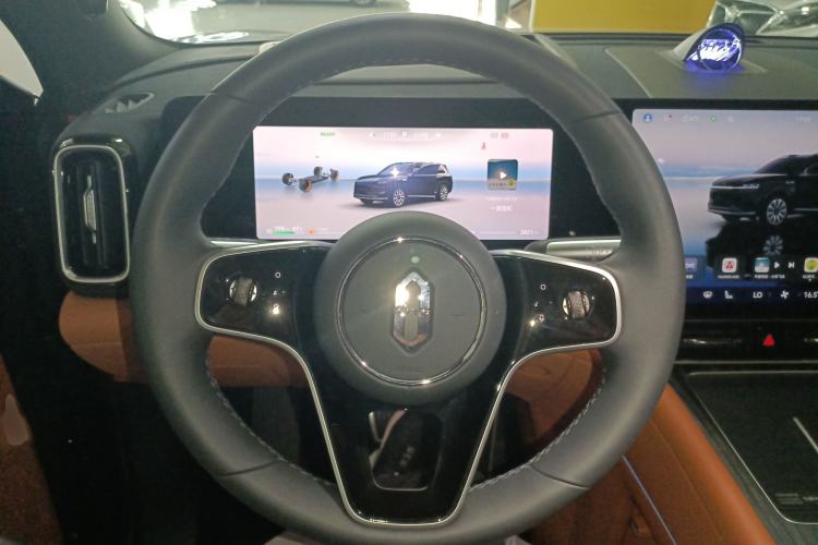 Used Hima AITO M9 2025 Extended-Range Max Version 52 kWh 6-Seater Edition Steering Wheel