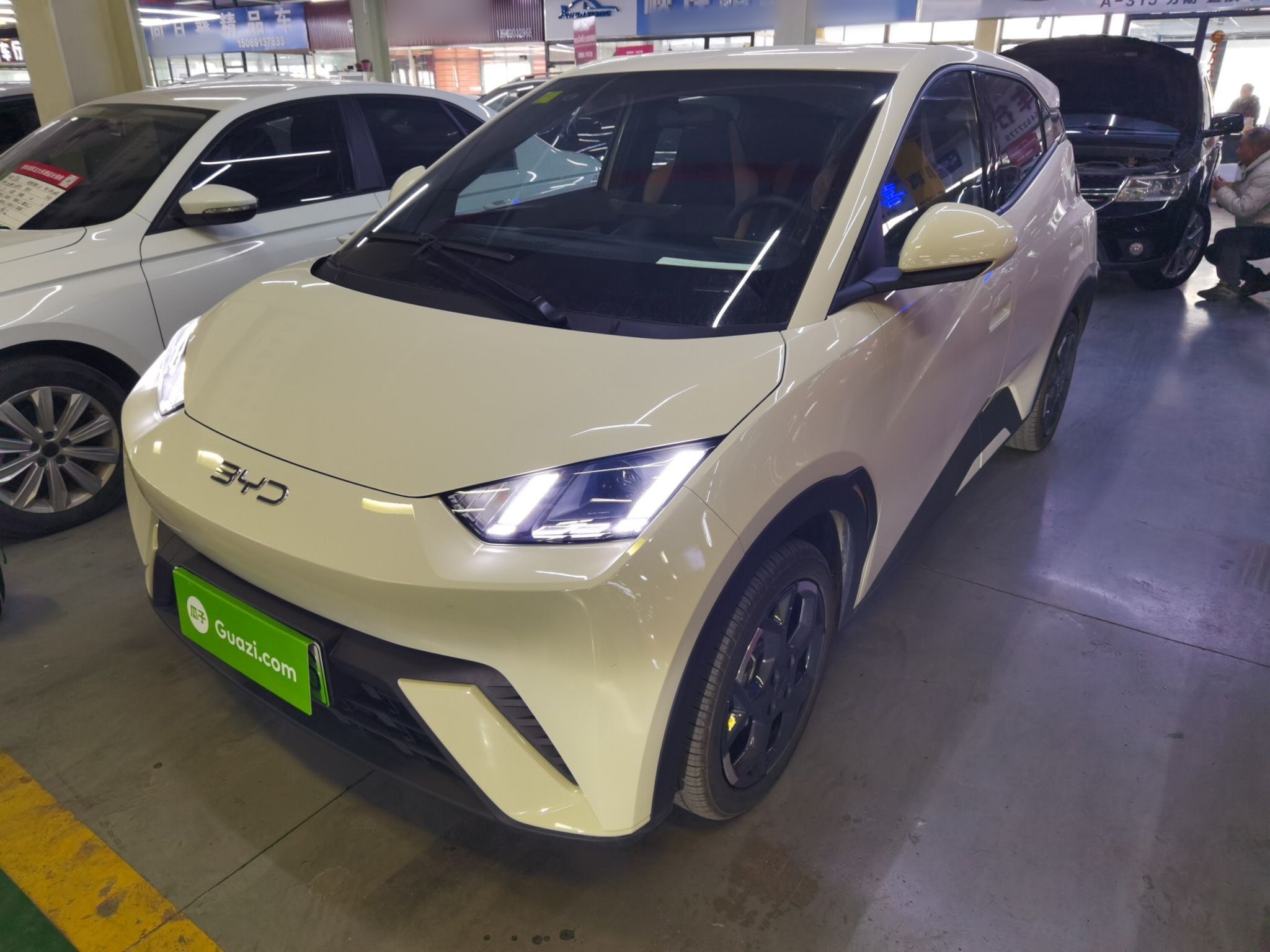 تحت مقدمة السيارة