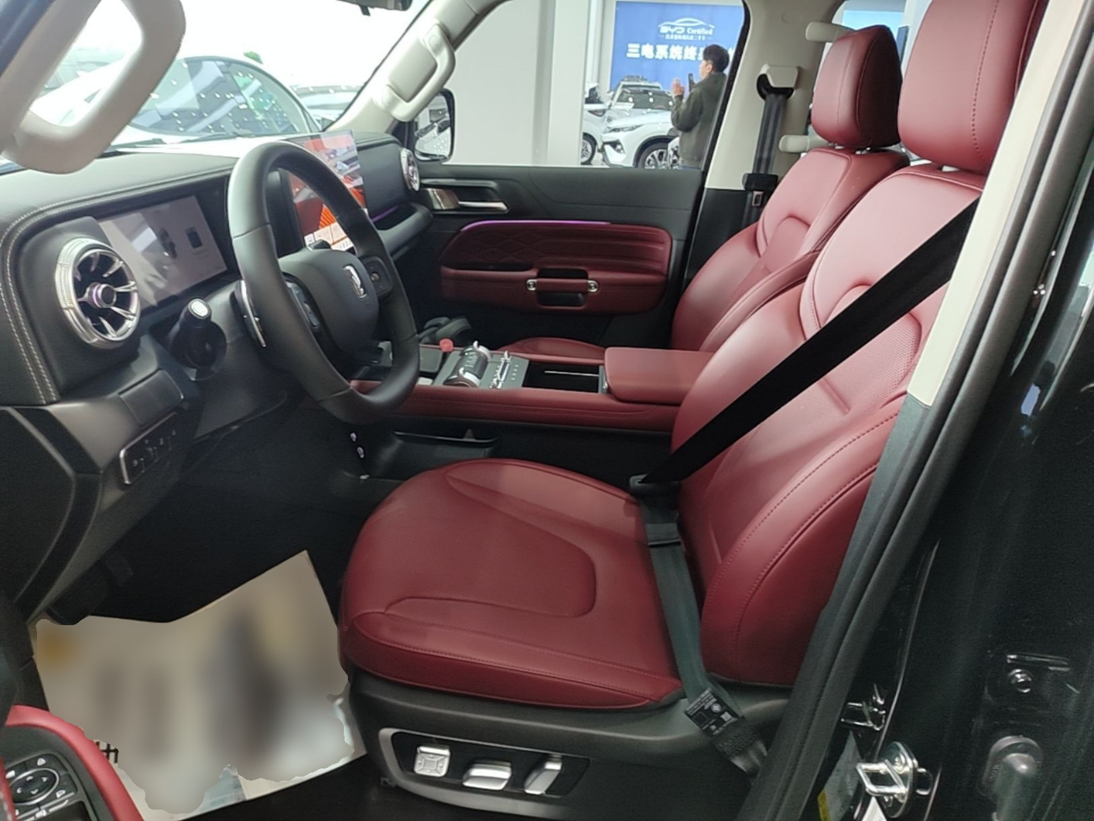 Interior delantero