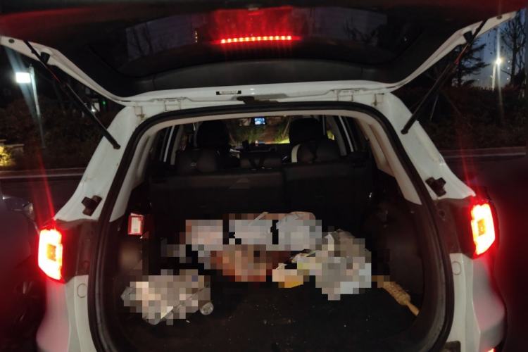 Used CHANGAN CS75 2017 Shangku Edition 1.5T Manual ZhiXiang Model Trunk