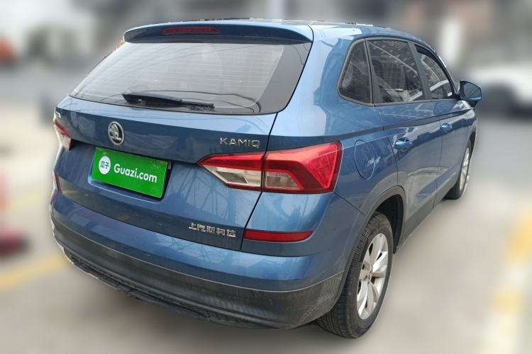 Used Skoda Kamiq 2018 1.5L Automatic Standard Version China V Emission Standard Rear Right 45 Deg