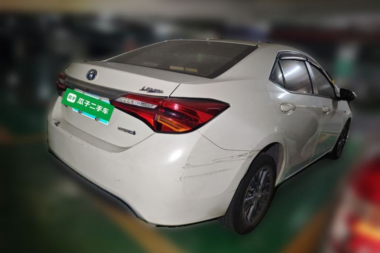 Used Toyota Levin 2016 Dual-Engine 1.8H GS E-CVT Elite Model with Sunroof Rear Right 45 Deg