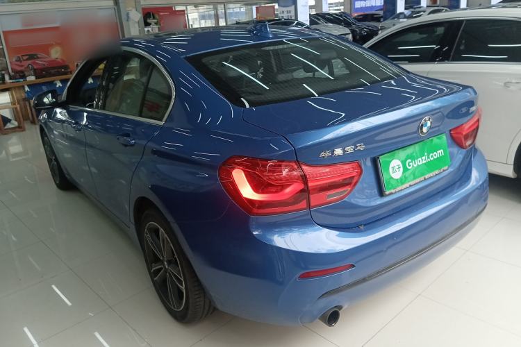 Used BMW 1 Series 2018 118i Sport Edition Rear Left 45 Deg