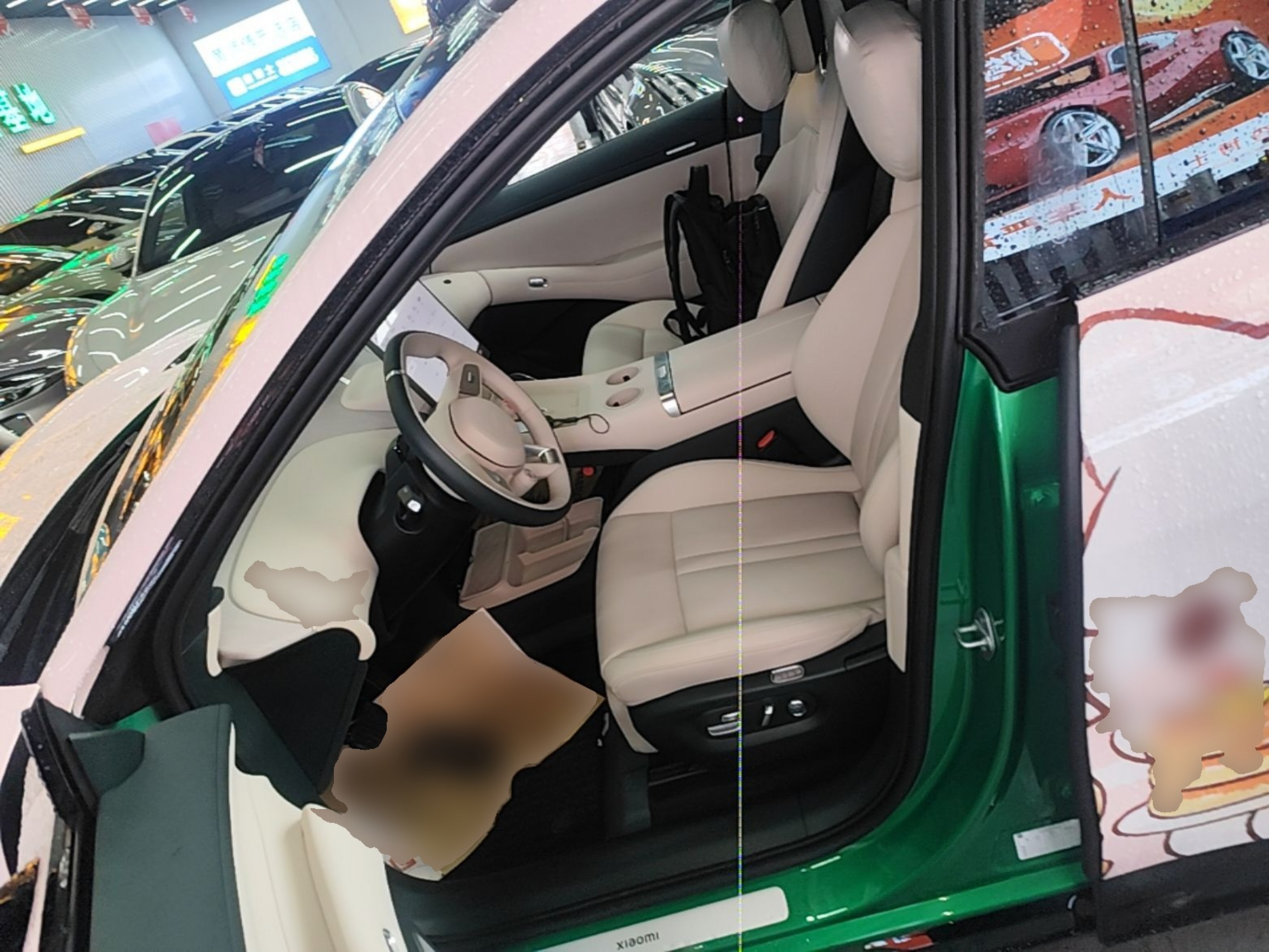 Avant de la voiture