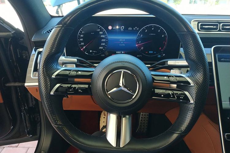 Used Mercedes-Benz S-Class 2022 S 450 L 4MATIC Steering Wheel
