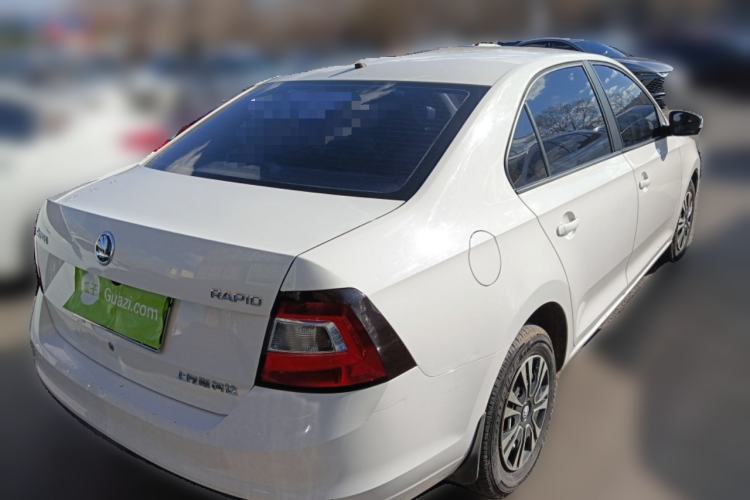 Used Skoda Rapid 2018 1.4L Manual Standard Edition Rear Right 45 Deg