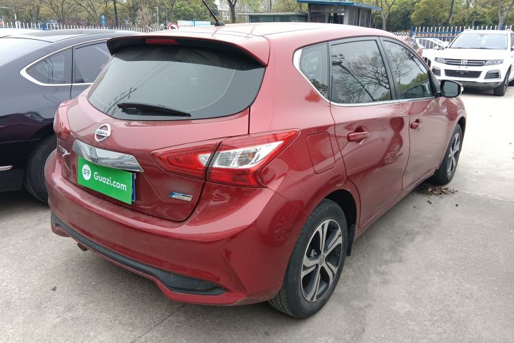 Used Nissan Tiida 2019 1.6L CVT Smart Drive Version China VI Standard Rear Right 45 Deg