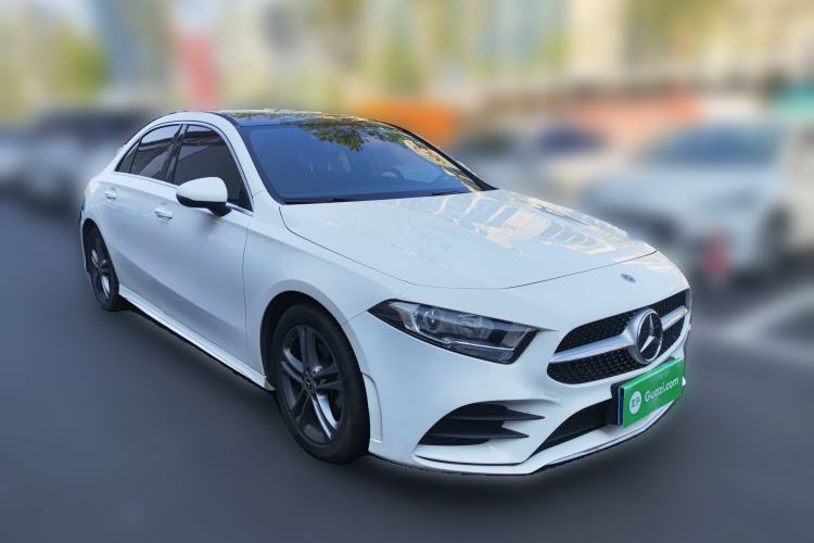 Used Mercedes-Benz A-Class 2022 A 180 L Sport Sedan Front Right 45 Deg