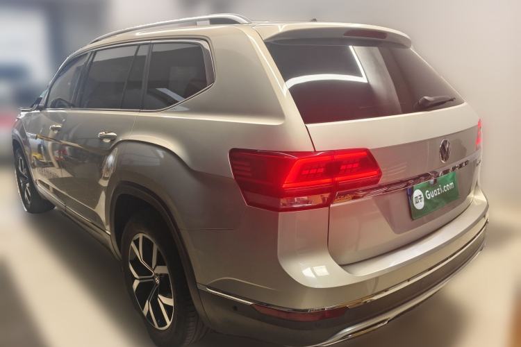 Used Volkswagen Teramont 2017 380TSI Four-Wheel Drive Luxury Edition Rear Left 45 Deg