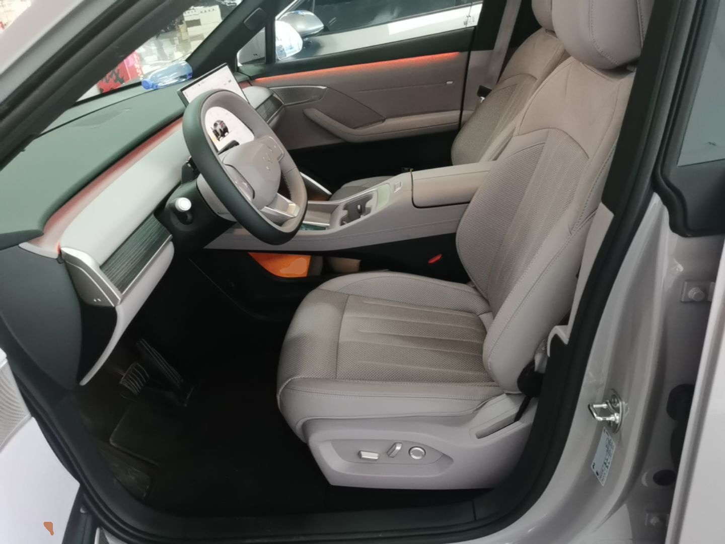 Avant de la voiture