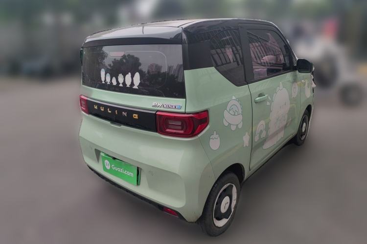 Used Wuling Hongguang MINIEV 2021 Macaron Premium Model – Lithium Iron Phosphate Rear Right 45 Deg