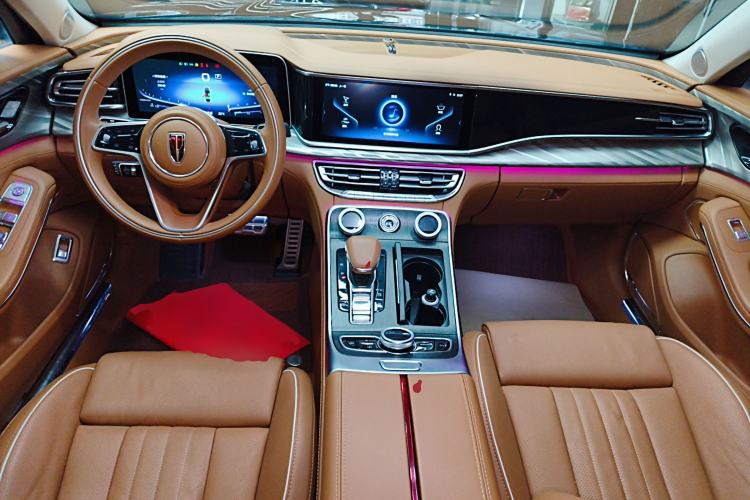 Used Hongqi H9 2022 2.0T Smart Connect Flagship Edition Center Console