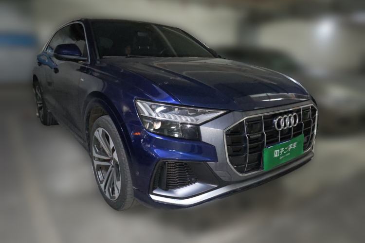 Used Audi Q8 2019 55 TFSI Ultimate Limited Edition Front Right 45 Deg
