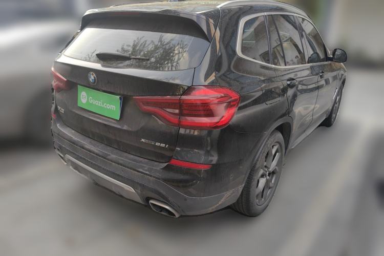 Used BMW X3 2021 xDrive28i Luxury Package Rear Right 45 Deg