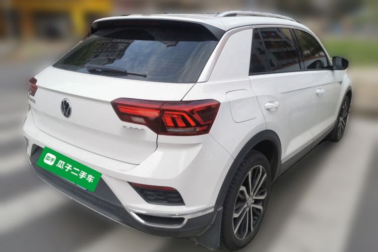 Used Volkswagen T-ROC 2019 280TSI DSG Two-Wheel Drive Comfort Version China VI Standard Rear Right 45 Deg