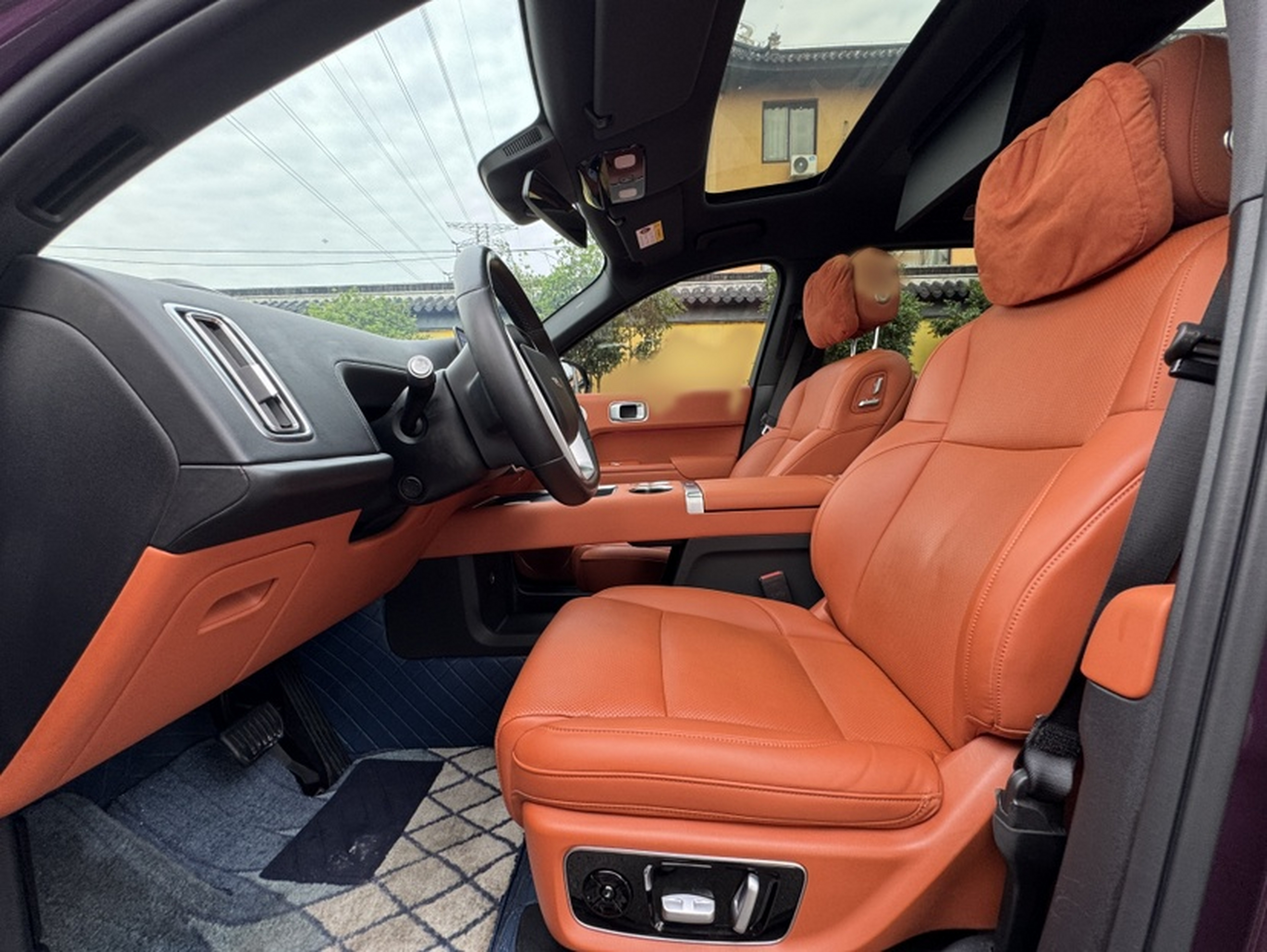 Avant de la voiture