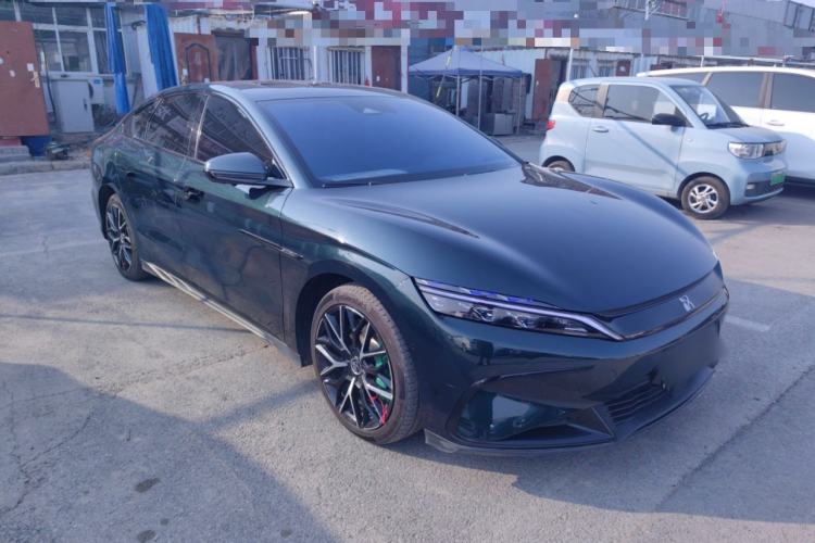 Used BYD Han 2022 EV 610 km All-Wheel-Drive Qianshan Cui Limited Edition
