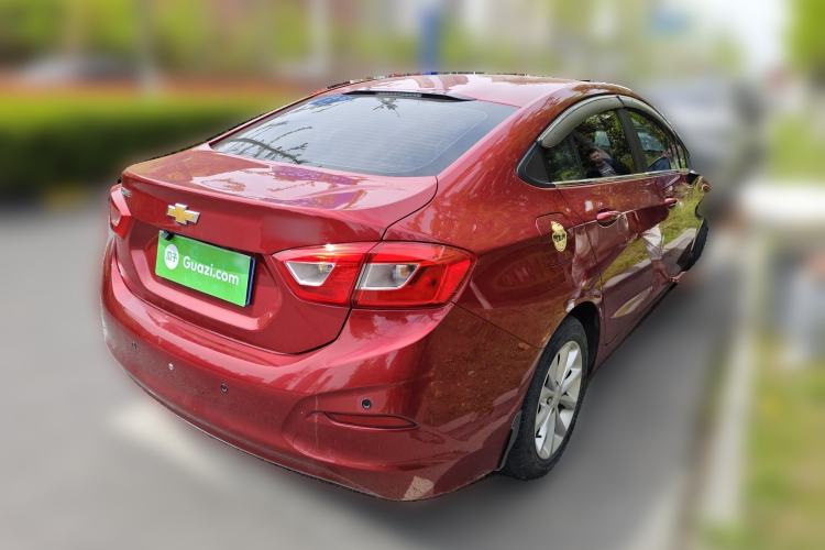 Used Chevrolet Cruze 2017 1.5L Automatic Pioneer Sunroof Edition Rear Right 45 Deg