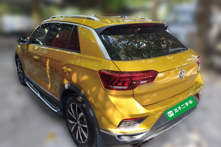 Used Volkswagen T-ROC 2018 280TSI DSG Two-Wheel-Drive Comfort Version China V Standard Rear Left 45 Deg