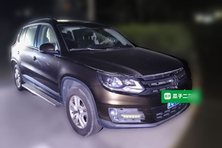 Used Volkswagen Tiguan 2015 1.8TSI Automatic Two-Wheel Drive Trend Edition Front Right 45 Deg