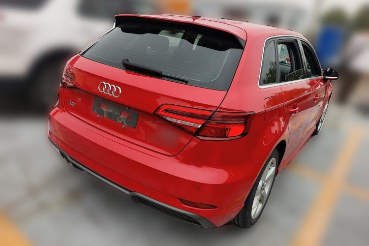 Used Audi A3 2020 Sportback 35 TFSI Fashion Edition China VI Emission Standard Rear Right 45 Deg