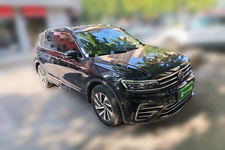 Used Volkswagen Tiguan L New Energy 2021 430 PHEV Plug-in Hybrid Flagship Edition Front Right 45 Deg