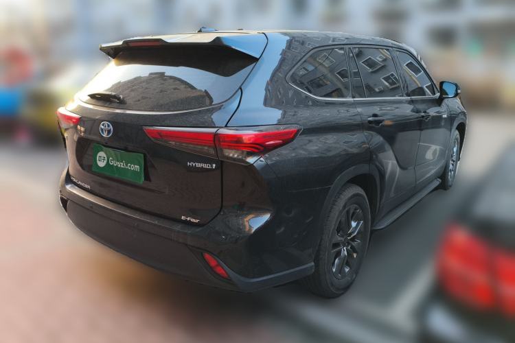 Used Toyota Highlander 2022 Dual-Engine 2.5L 4x4 Elite Edition 7-Seater Rear Right 45 Deg