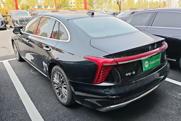 Used Hongqi H5 2024 1.5T DCT Smart Connect Flagship Edition Rear Left 45 Deg