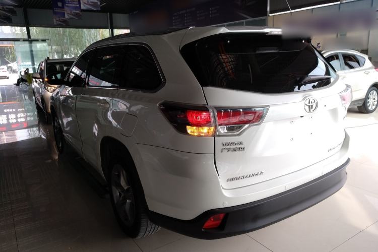 Used Toyota Highlander 2015 2.0T Four-Wheel Drive Ultimate Edition 7-Seater Rear Left 45 Deg