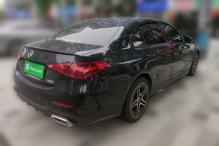 Used Mercedes-Benz C-Class 2023 C 260 L Bright Night Sports Edition Rear Right 45 Deg