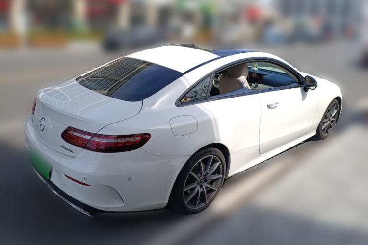 Used Mercedes-Benz E-Class 2023 E 260 4MATIC Coupe Rear Right 45 Deg