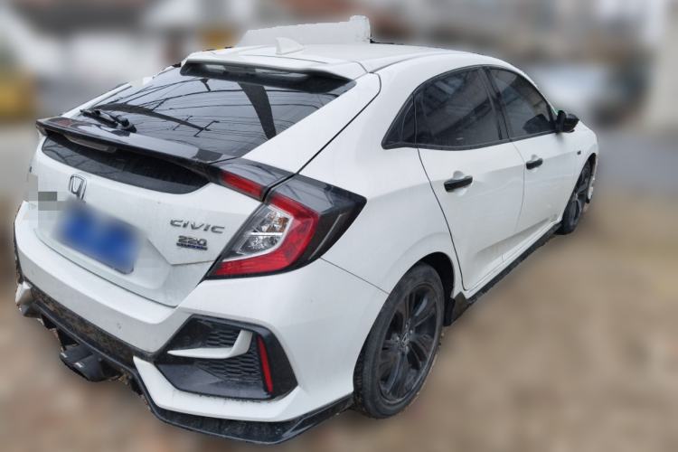 Used Honda Civic 2021 HATCHBACK 220TURBO CVT Trendy Cool Edition Rear Right 45 Deg