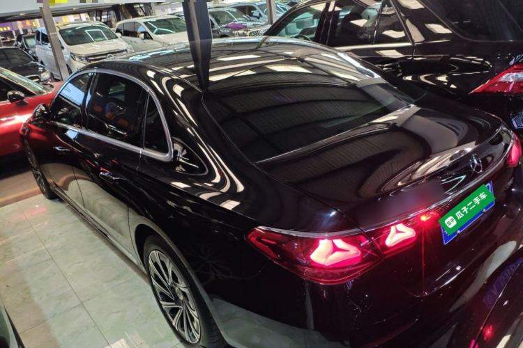 Used Mercedes-Benz E-Class 2025 E 300 L Luxury Model Rear Left 45 Deg