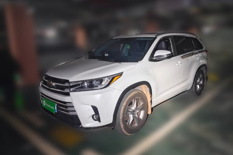 Used Toyota Highlander 2018 2.0T Four-Wheel Drive Luxury Version 7 Seats China VI Standard