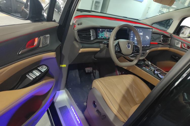 Used Denza D9 2022 DM-i 970 Four-Wheel Drive Prestige Model Driver Seat