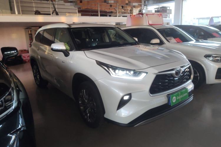 Used Toyota Highlander 2024 2.5L Smart Electric Hybrid Dual-Motor Two-Wheel-Drive Prestige Version 7 Seats