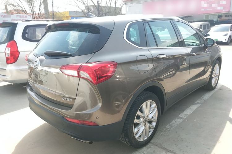 Used Buick Envision 2017 28T Four-Wheel Drive Elite Model Rear Right 45 Deg
