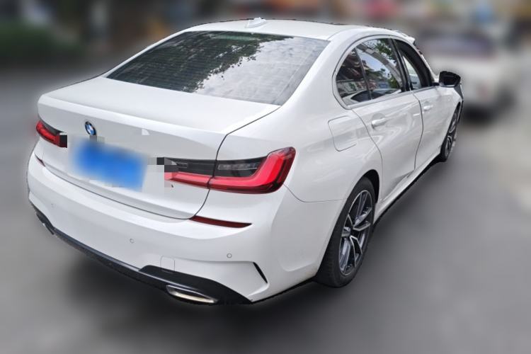Used BMW 3 Series 2022 320Li M Sport Package Rear Right 45 Deg