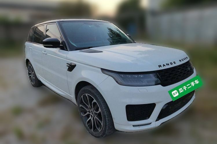 Used Land Rover Range Sport 2021 3.0 L6 YAO Black Edition Front Right 45 Deg