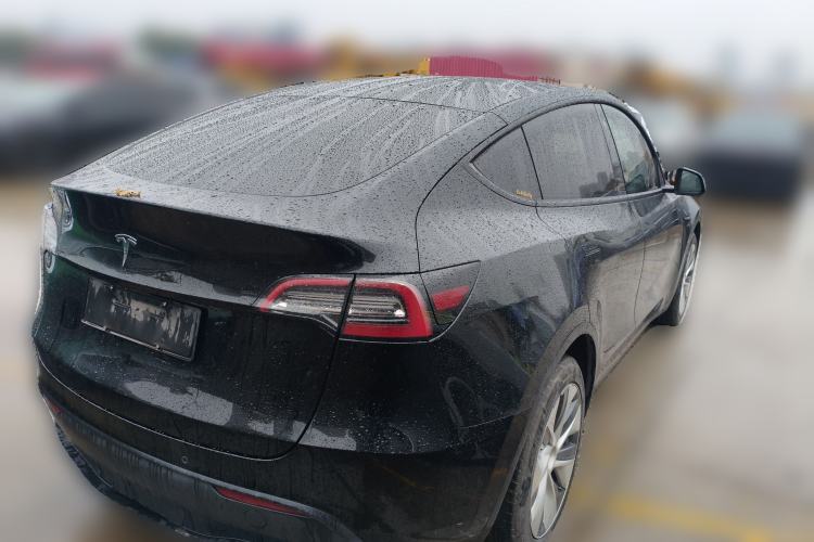 Used Tesla Model Y 2021 Long-Range All-Wheel-Drive Version Rear Right 45 Deg