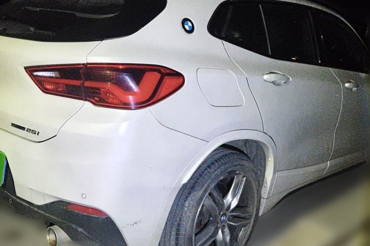 Used BMW X2 2020 sDrive25i Leading Model M Sport Package Rear Right 45 Deg