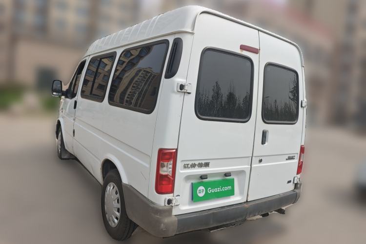 Used JMC Transit 2017 2.8T Commercial Version Short Wheelbase Mid-Roof 6/7/8-Seater JX493 Rear Left 45 Deg