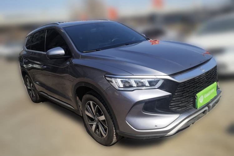 Used BYD Song Pro New Energy 2024 HONOR Edition DM-i 71KM Navigation Model Front Right 45 Deg