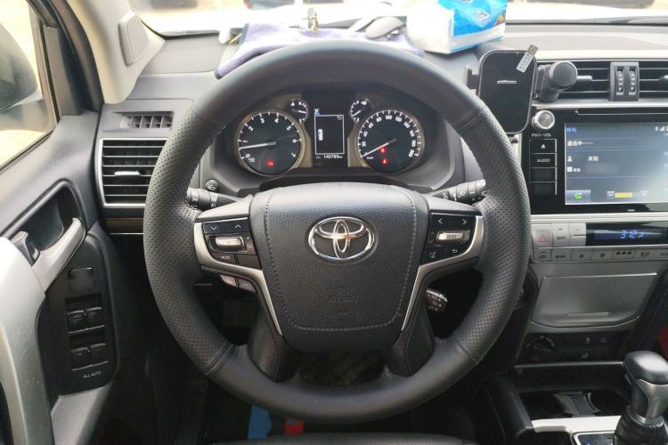 Used Toyota Prado 2018 3.5L Automatic TX-L with Rear-Mounted Spare Tire Steering Wheel