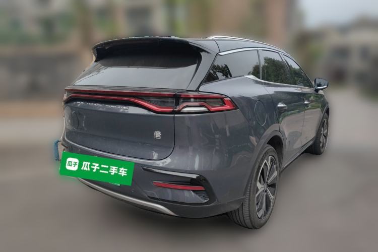 Used BYD Tang New Energy 2022 EV 730KM Luxury Model Rear Right 45 Deg