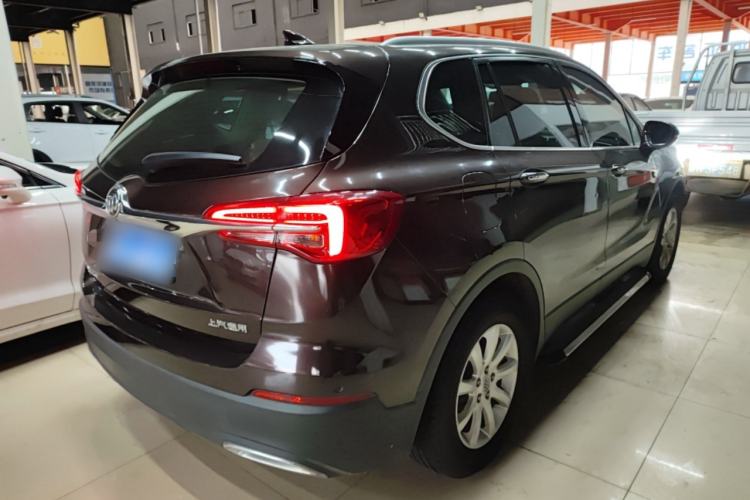 Used Buick Envision 2020 20T Two-Wheel Drive Luxury Model Rear Right 45 Deg