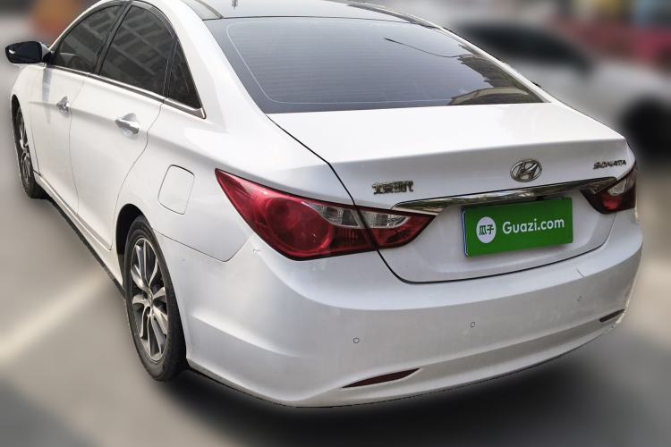 Used Hyundai Sonata 2013 2.0L Automatic Luxury Edition Rear Left 45 Deg